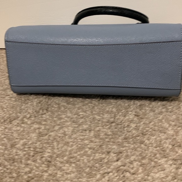 Coach Crossbody Handbag. Color: Blue. Size: 12”l x 4”w x 8”h. - Picture 6 of 7